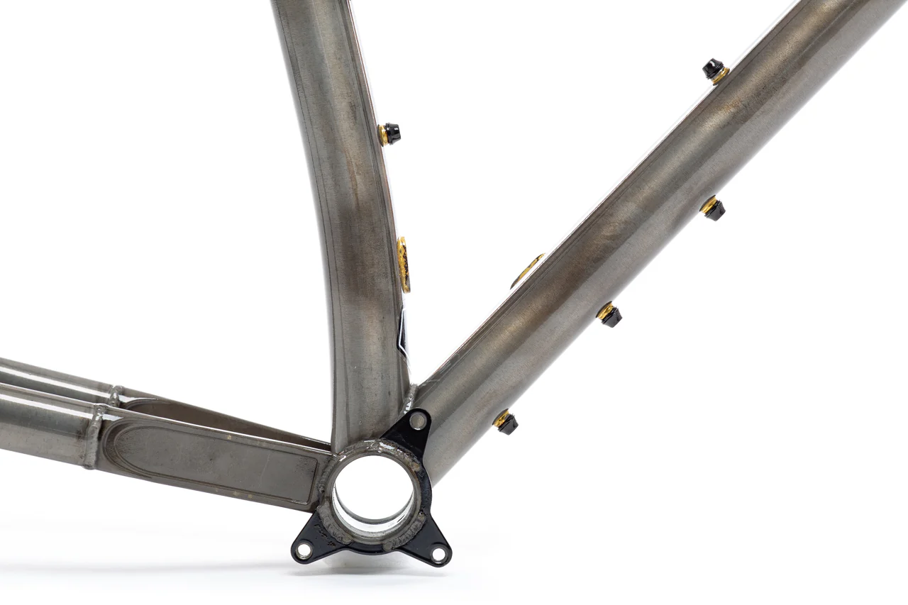 4130 Trail - Mountain Bike - Frame Set - Raw Phosphate - Image 4
