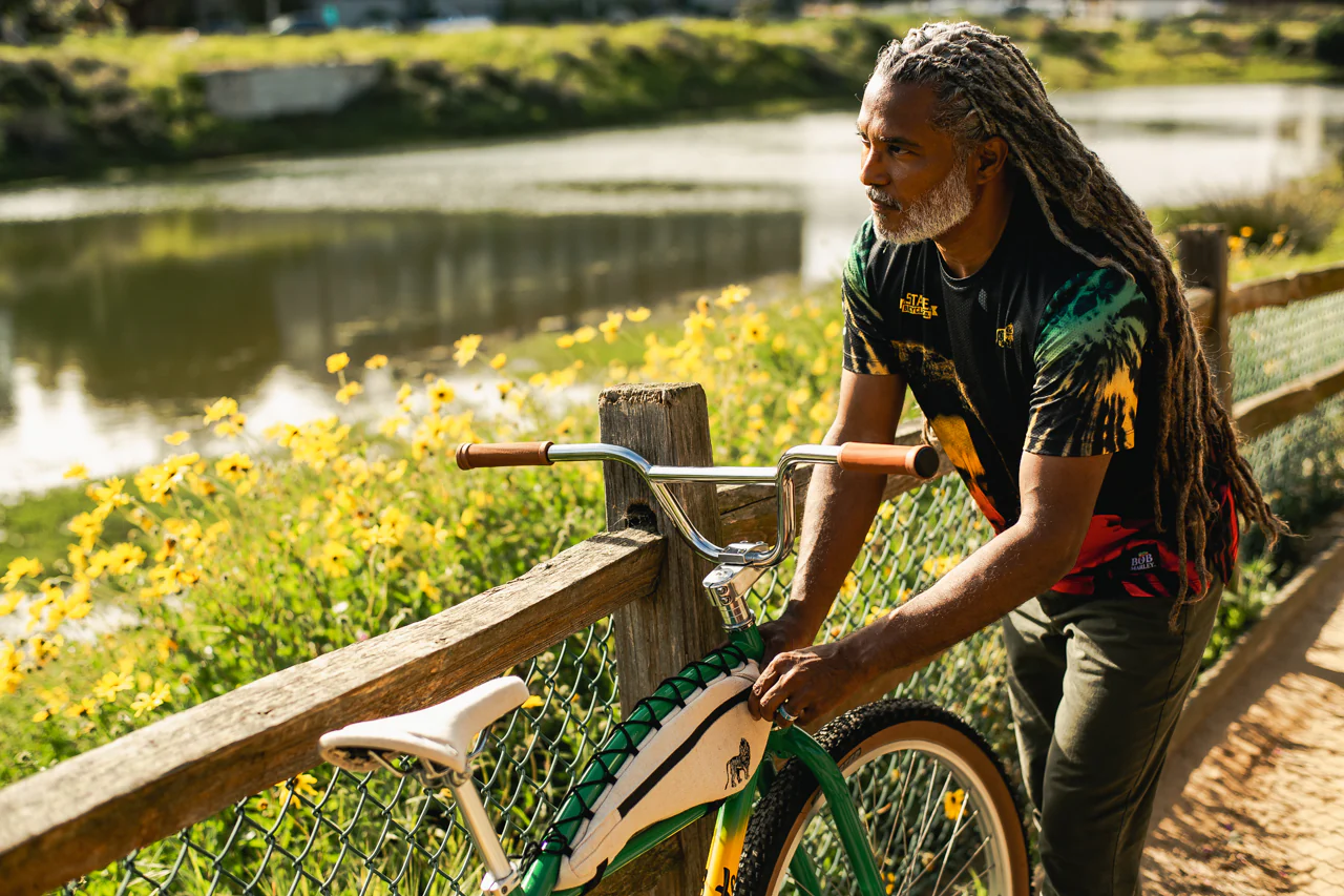 State Bicycle Co. x Bob Marley - Rasta Tie-Dye - Tech-T - Image 5